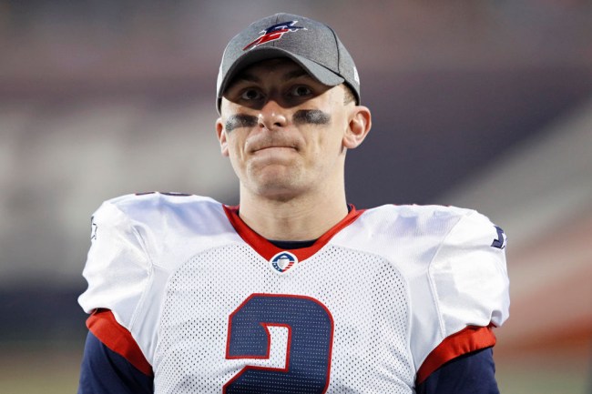 johnny manziel done with football