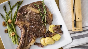 Become The Ultimate Grillmaster With MEATER, A Wireless Meat Thermometer Which Synchs With An App For A+ Grilling