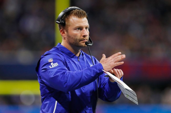 sean mcvay social distancing impossible nfl
