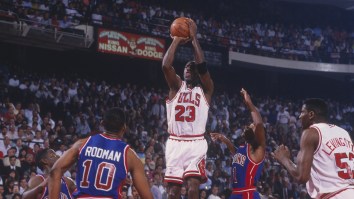 The Detroit Pistons Being Forced To Wear A Jordan Logo On Their Uniforms Is Not Sitting Well With Pistons Fans
