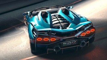 Lamborghini Just Unveiled A Brand New Supercapacitor-Equipped 217 MPH Sián Roadster