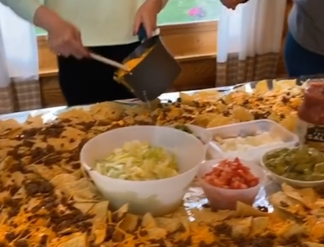 Nacho Table Eating