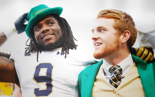 notre dame football allowing fans