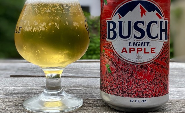 busch light apple review