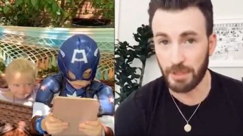 Chris Evans Sends Authentic Captain America Shield To Young Fan Who Saved Sister From Dog Attack