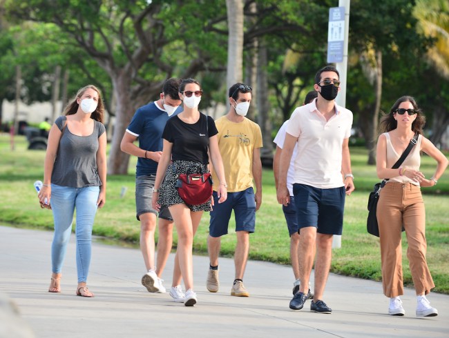 experts wearing masks 2020