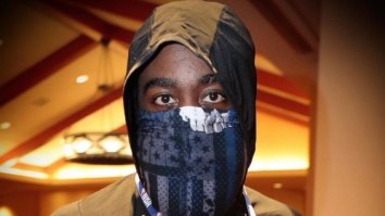 Rappers Young Thug And Trey Songz Are Beefing Over James Harden Wearing A Pro-Police Thin Blue Line Facemask