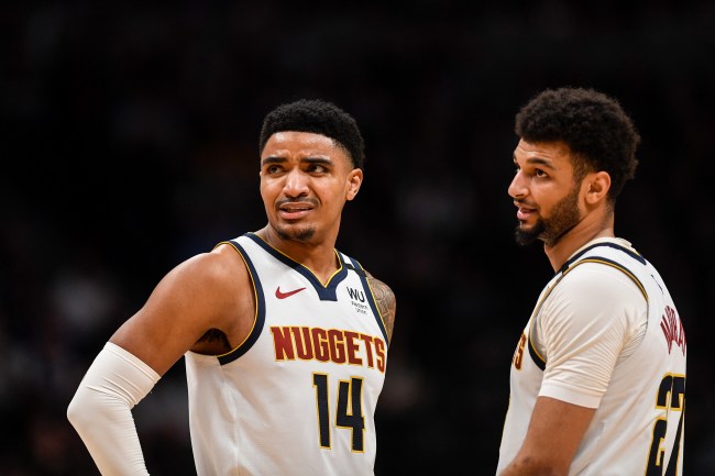 This 'Let's go Nuggets' chant at an exhibition NBA game failed miserably