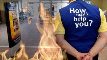 Anti-Masker ‘Terry’ Melts Down At Walmart, Tells Employees They Are Serving Satan