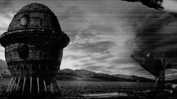 Bell-Shaped UFO Filmed Hovering In Sky Over Switzerland; Expert Calls It A ‘Historical Sighting’