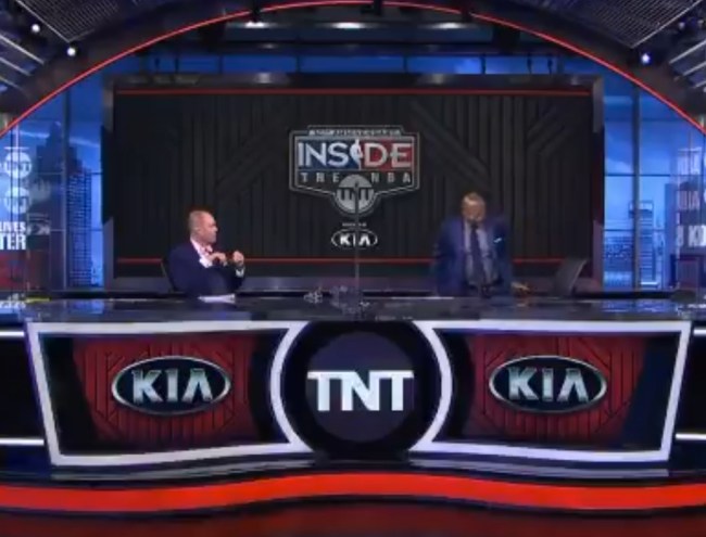 Kenny Smith Walks Off Inside The NBA
