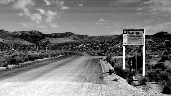 Strange UFO Caught On Camera In The Sky Near Area 51 During NBC News Broadcast