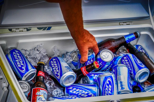 Bud Light Beer Cans
