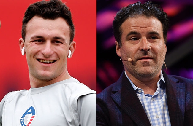 johnny manziel admits being paid in college darren rovell