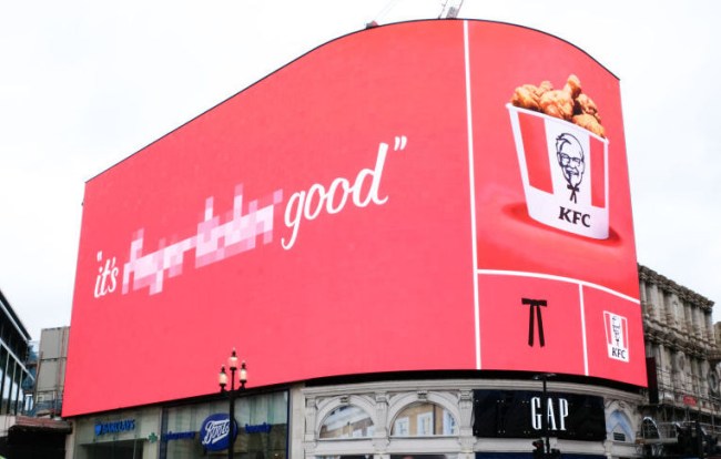 kfc alters finger lickin good slogan
