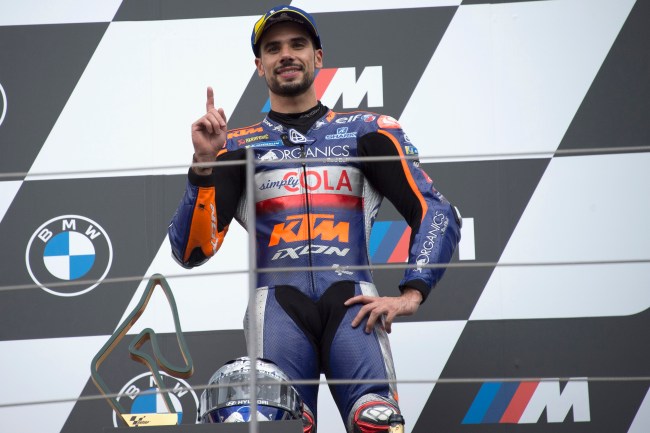 MotoGP racer Miguel Oliveira of Portugal 