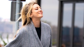 Kaley Cuoco Claps Back At Trolls Whining About Her Wearing A Mask During A Workout