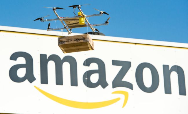 amazon drone delivery commercial