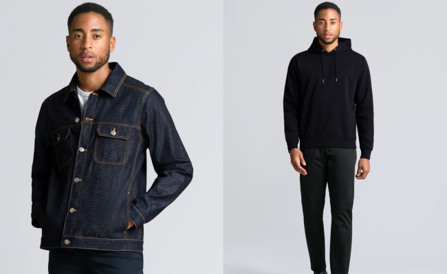 Asket streetwear jacket and hoodie