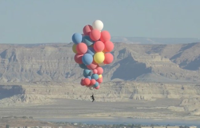 David Blaine Ascension Balloons