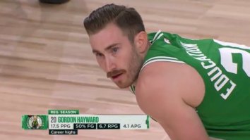 The Internet Is Dunking On Gordon Hayward’s Hipster Haircut + Mustache In His First Game Back