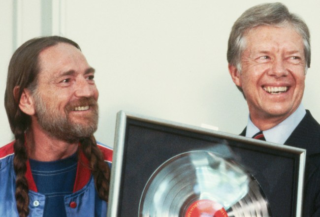 willie nelson jimmy carter son weed
