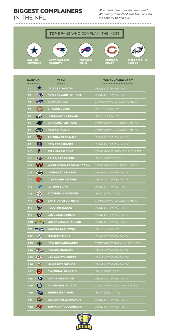 Most annoying NFL fans