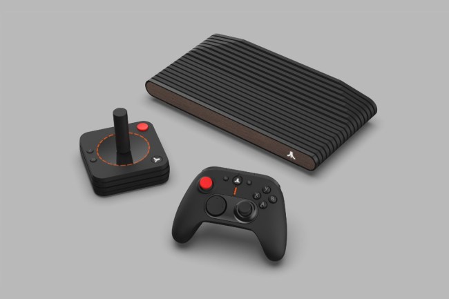 Atari VCS, new gaming console with cryptocurrency and blockchain, plus AMD Ryzen CPU, AMD Radeon GPU and 8GB of RAM.
