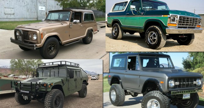 Best Vintage SUVs For Sale Online This Week