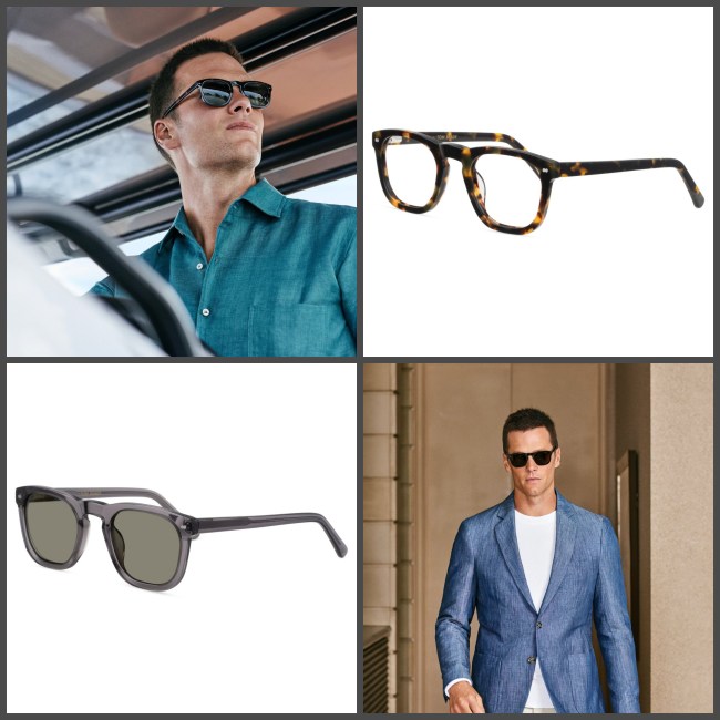 Tom Brady partners with Christopher Cloos Sunglasses on an exclusive collection