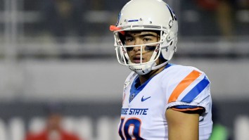 ‘Secret Weapon’ GF Of Boise State’s Hank Bachmeier Deserves Award For How She Helped Him Prep For CFB Season