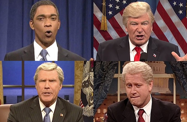 snl president impressions ranked