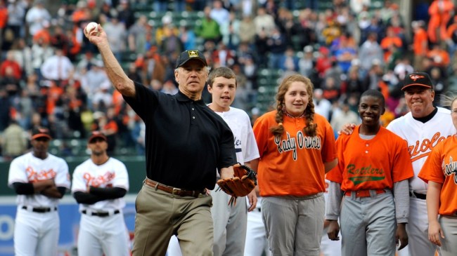 Joe Biden First Pitch