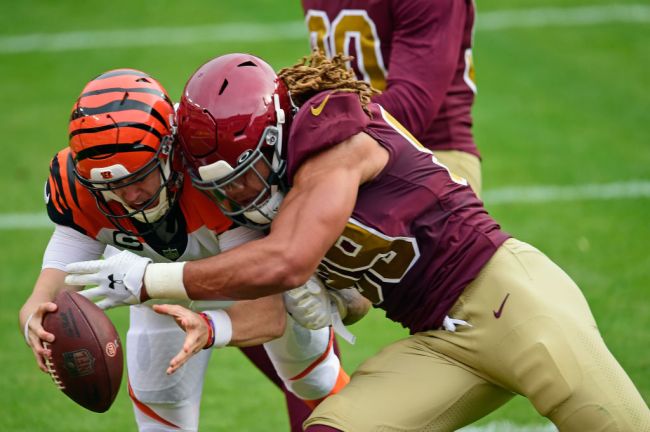 Joe Burrow Chase Young Injury
