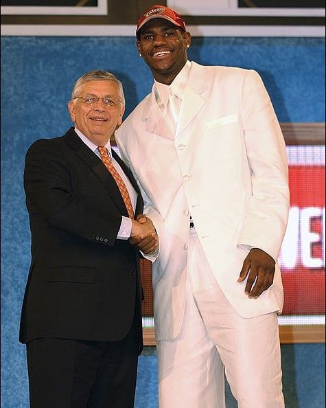 Lebron James NBA Draft
