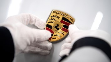 Porsche Driver Smashes Into SUV, Lands On Another Car In Worst Parking Attempt Ever