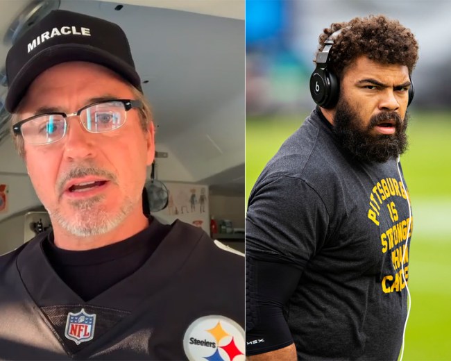 Robert Downey Jr. Steelers Gift