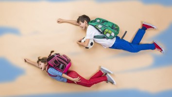 Elementary School Kindly Asks Parents To Stop Throwing Their Kids Over A Closed Gate
