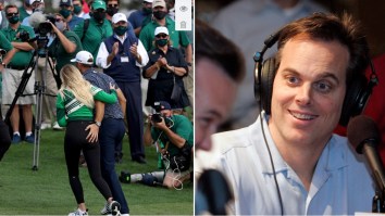The Internet Reacts To Colin Cowherd Being Horny On Twitter After Picture Of Dustin Johnson Getting Handsy With Paulina Gretzky Goes Viral
