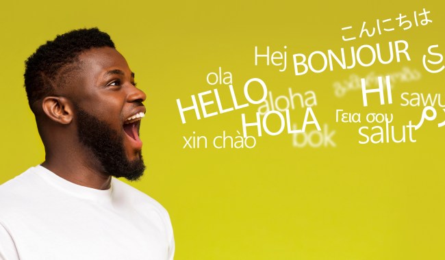 speaking second language