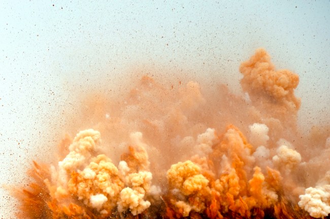 dynamite explosion