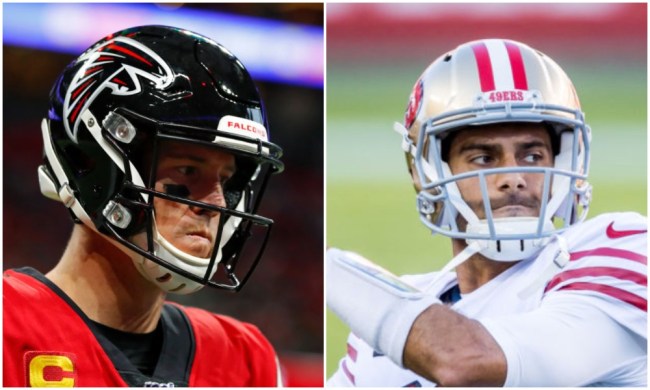 jimmy garoppolo patriots matt ryan 49ers