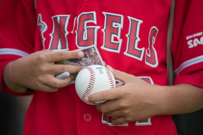 Mike Trout baseball card