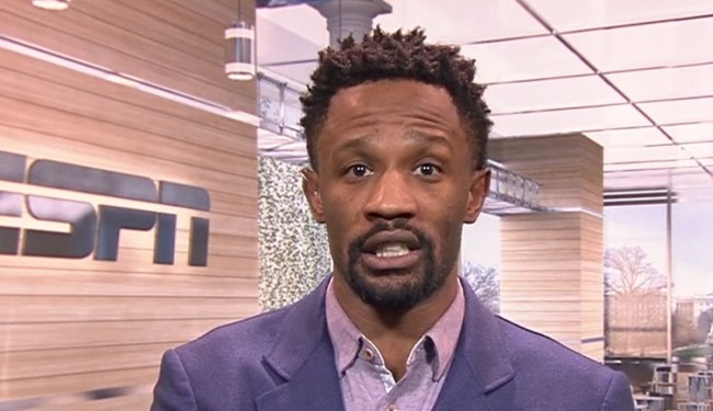 dominique foxworth josh allen fans american flags