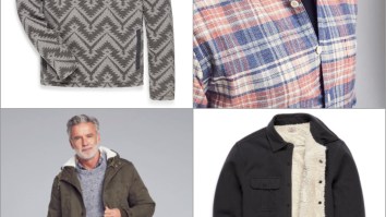From Parkas To Sweats To Badass Flannels, Faherty Has Everything Guys Want This Holiday Season