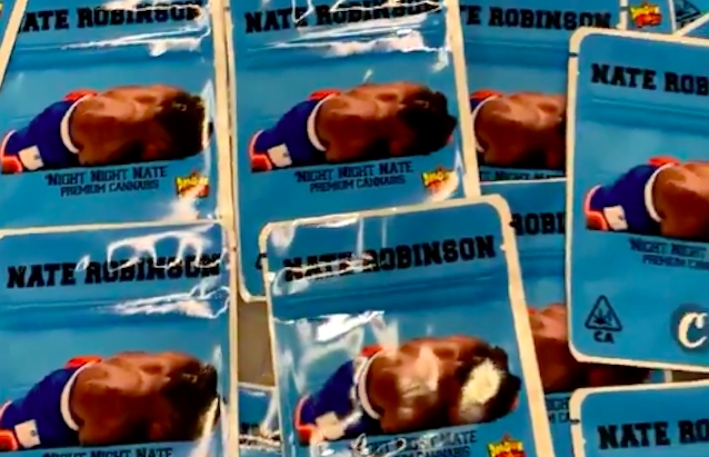 nate robinson knocked out marijuana bags