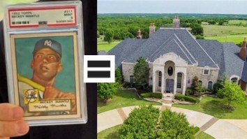 Vegas Dave’s $3.9 Million Record Sports Card Sale Obliterated By 1952 Mickey Mantle Card