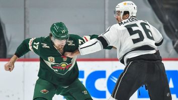 Puck Drop, Gloves Drop: Marcus Foligno and Kurtis MacDermid Threw Hands Right After The Opening Puck Drop