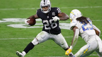 Josh Jacobs Will Not Be Charged With DUI Following Late Night Car Crash That Jacked Up His Forehead