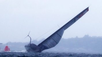 American Yacht Goes Airborne, Suffers Horrible Capsize During America’s Cup Challenger Series